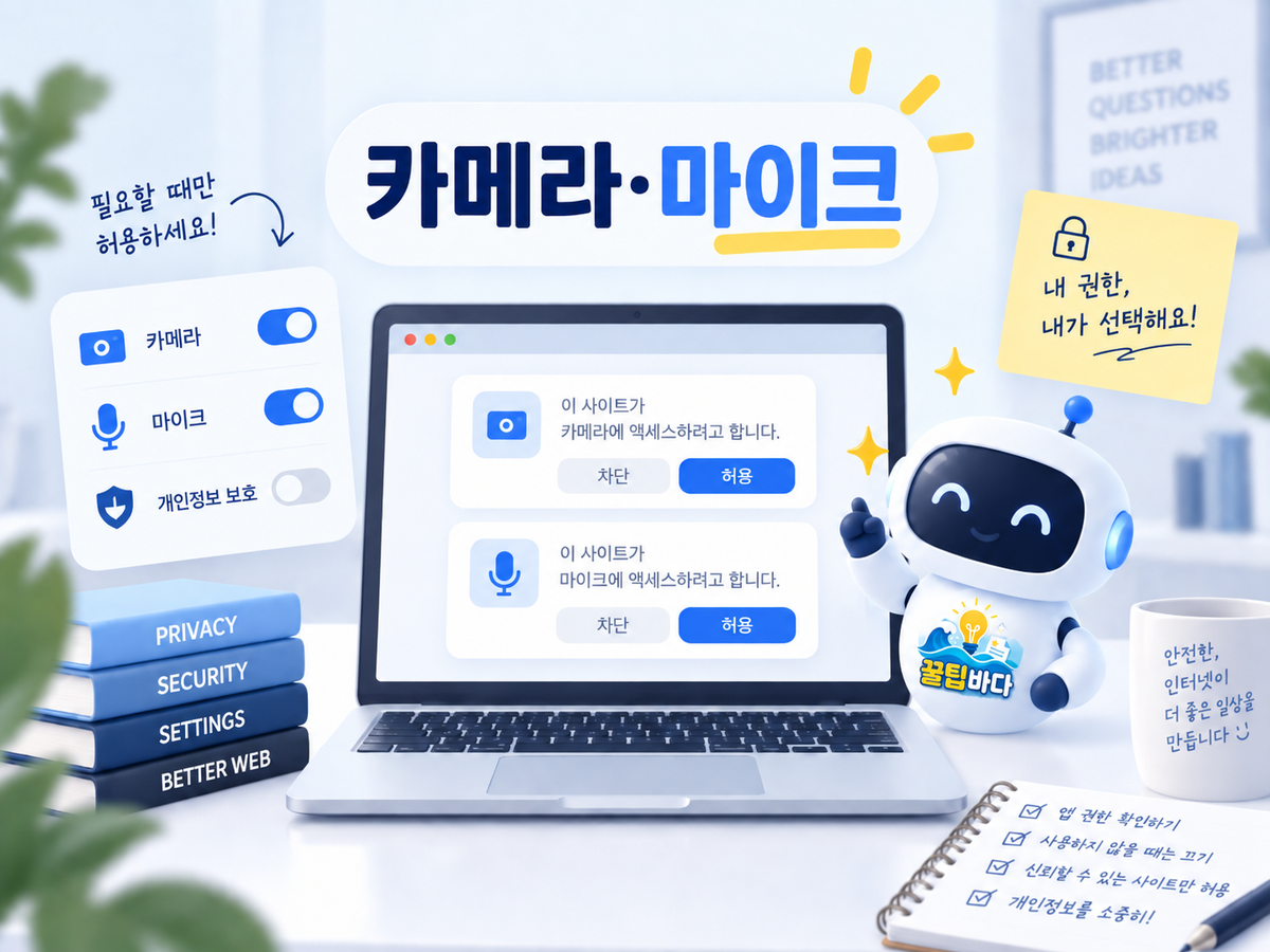 크롬 카메라·마이크가 안 될 때: 사이트 권한부터 장치 선택까지